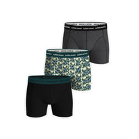 Björn Borg 3-Pack Cotton Stretch Boxer - Zwart, Print, Grijs