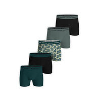Björn Borg 5-Pack Cotton Stretch Boxer - Groen, Zwart