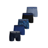 Björn Borg 5-Pack Cotton Stretch Boxer - Zwart, Blauw, Print