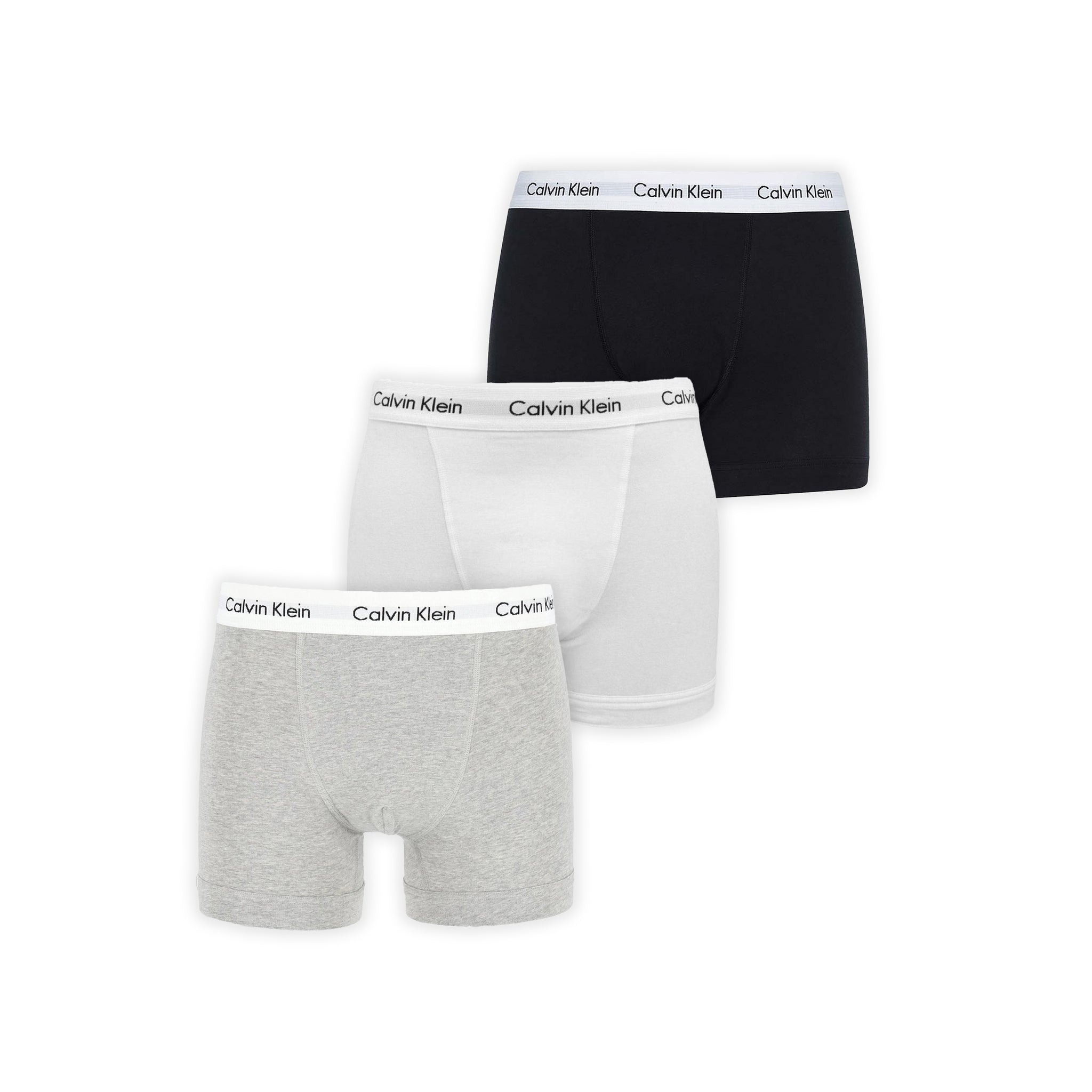 Calvin Klein Relaxed Fit Trunk 3-pack Grijs/Wit/Zwart