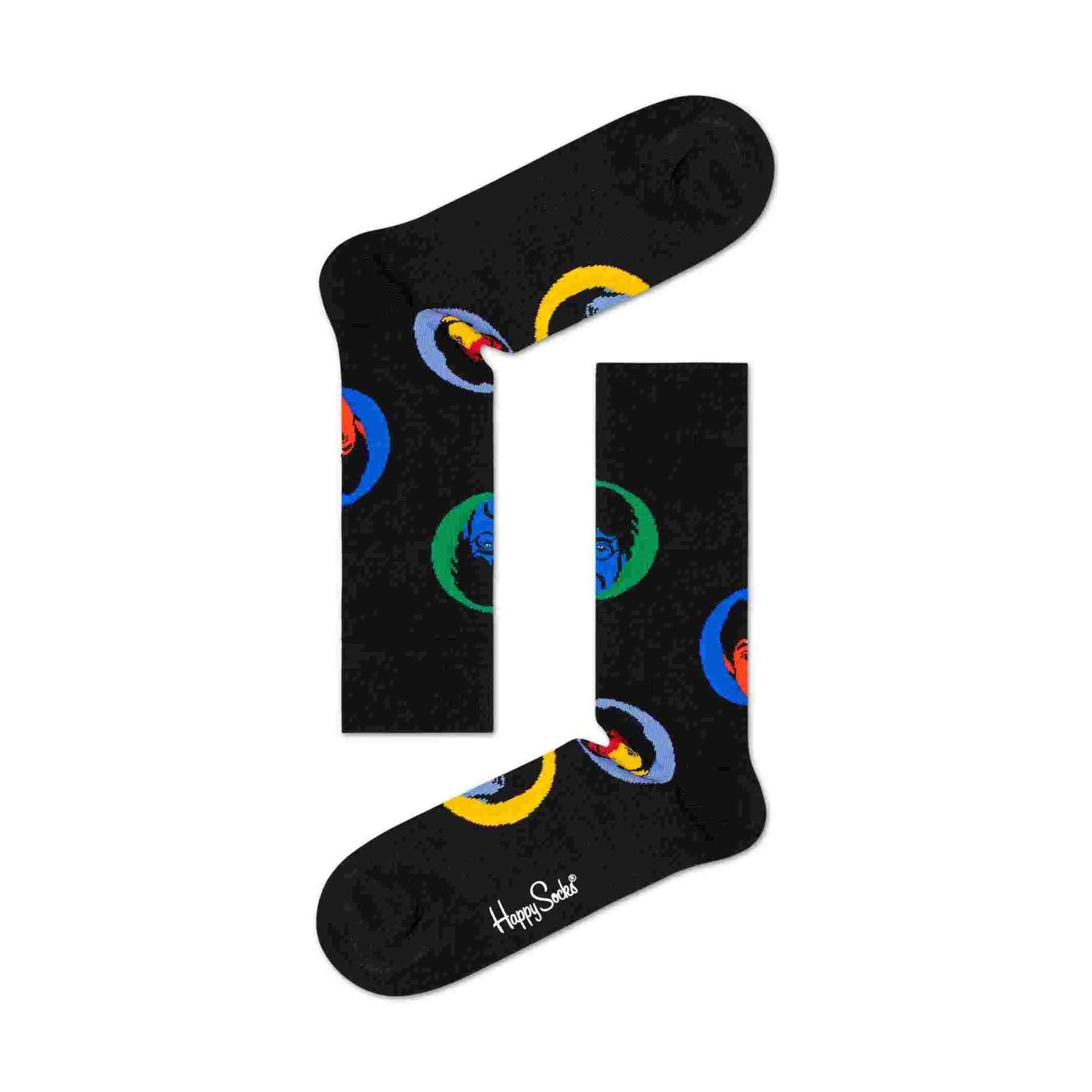 Happy Socks Beatles Bright Spot Sock - BEA01-9700