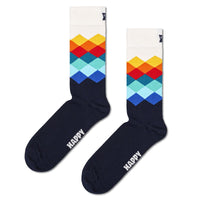 Happy Socks Faded Diamond Sock - AD01-6450