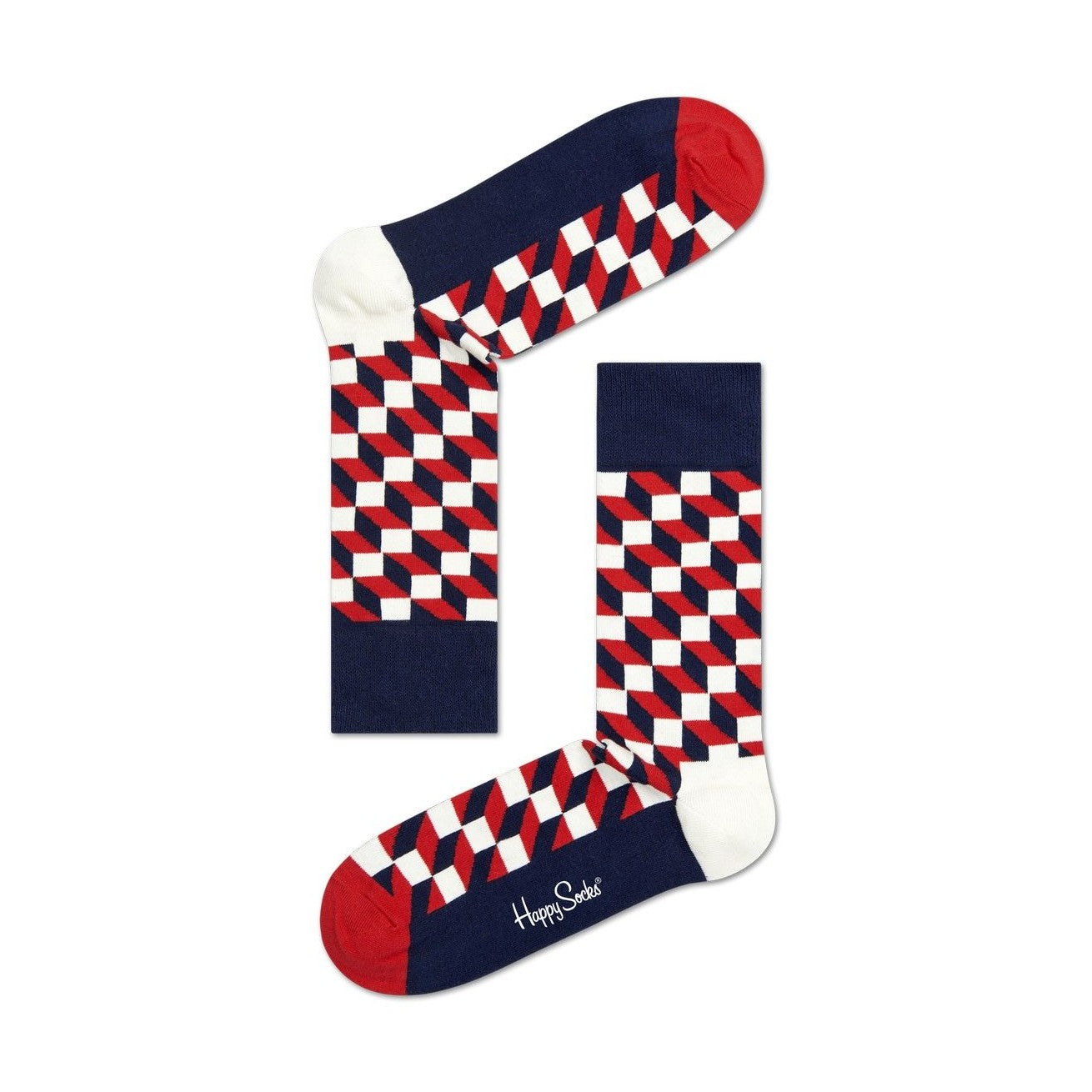Happy Socks Filled Optic Sock - FIO01-6550