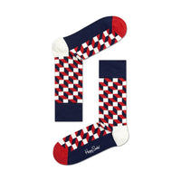Happy Socks Filled Optic Sock - FIO01-6550