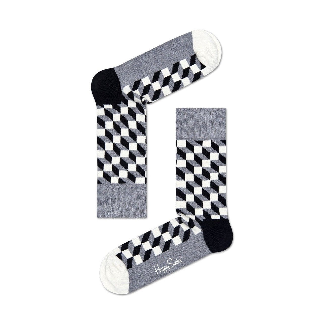 Happy Socks Filled Optic Sock - FIO01-9350