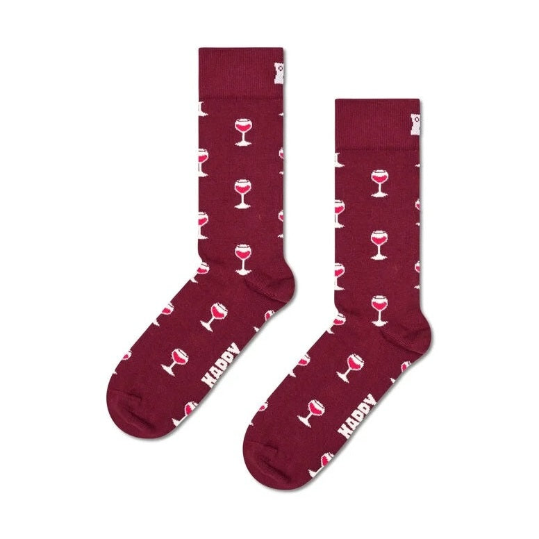 Happy Socks Glass Of Wine Sock - P001860
