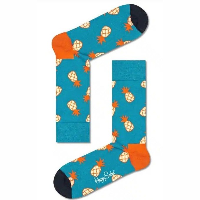 Happy Socks Pineapple Sock - PNA01-0200