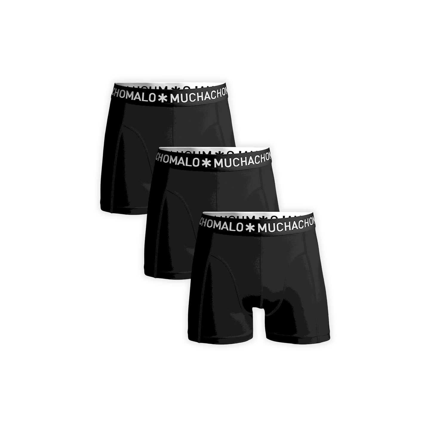 Muchachomalo 3-Pack Men Short Solid/Solid/Solid