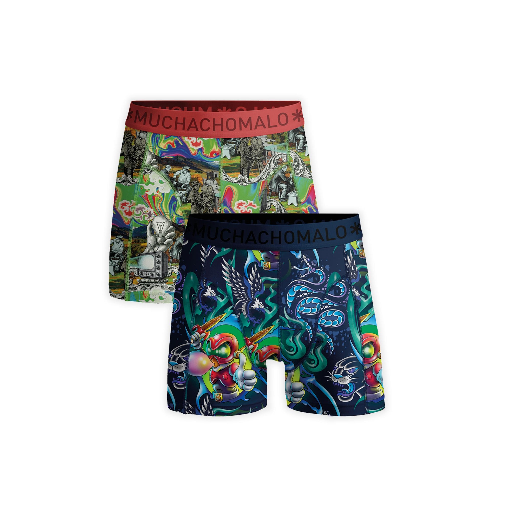 Muchachomalo Pack Boxer Shorts New School