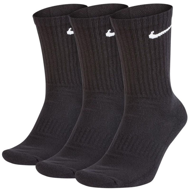 Nike SB Everyday Cushioned Socks Black/White 3-Pack