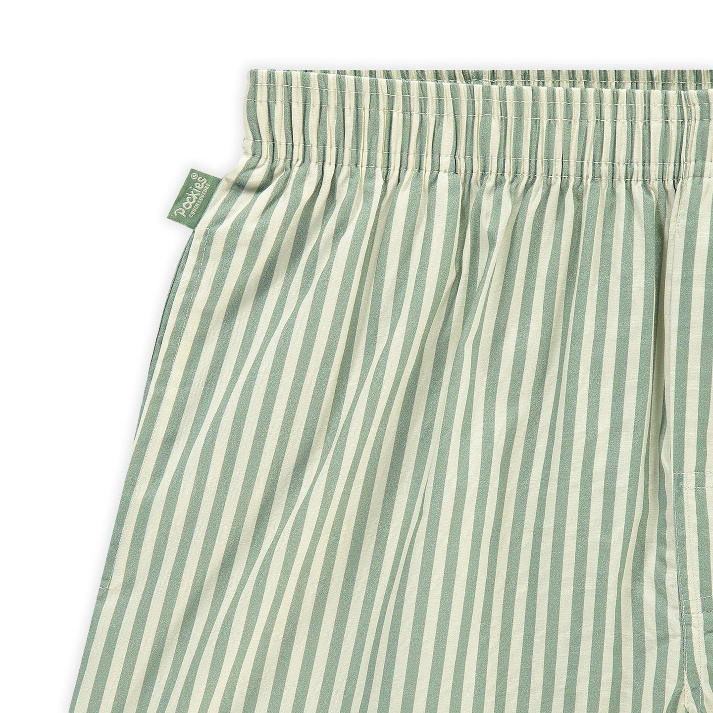 Pockies Green Striped Green