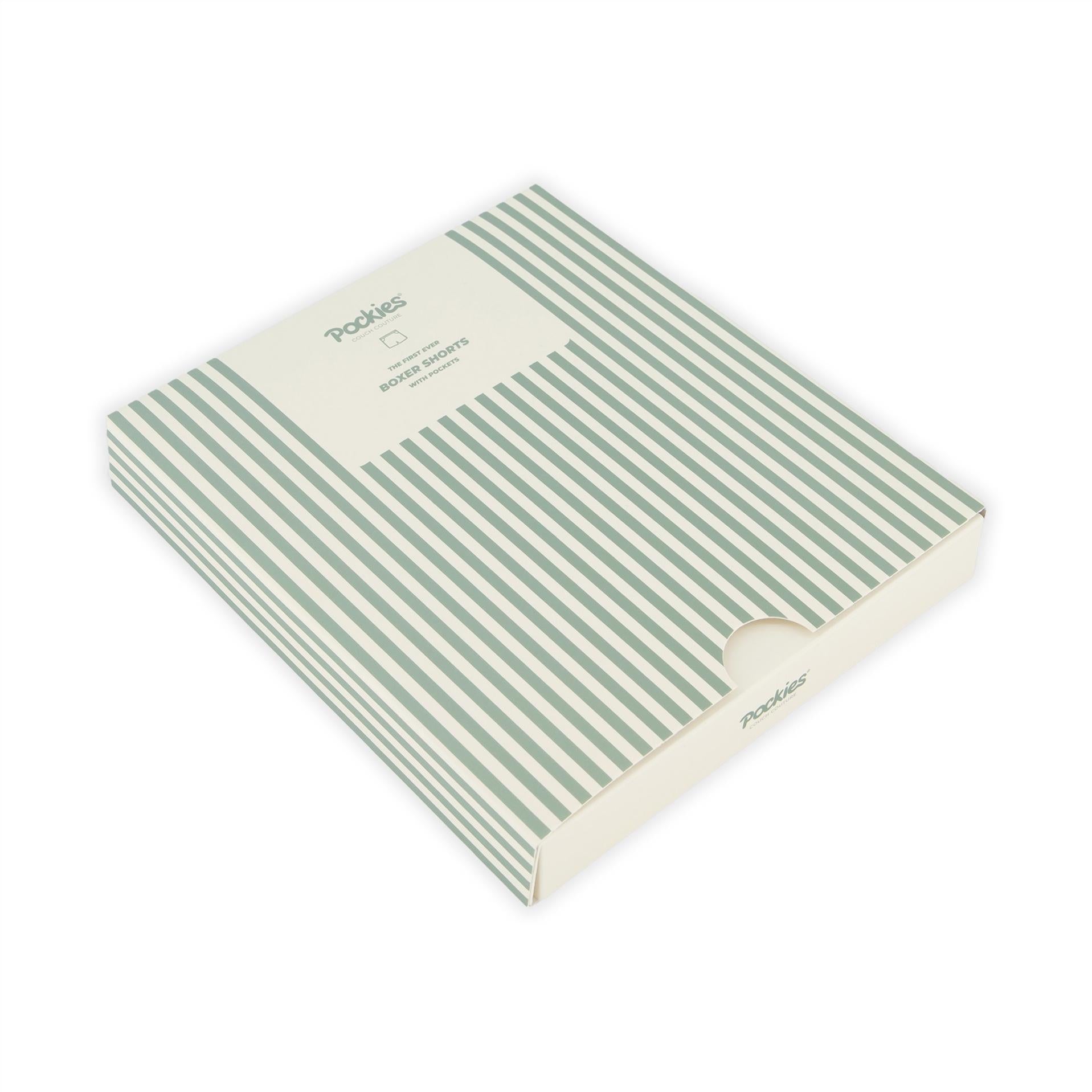 Pockies Green Striped Green