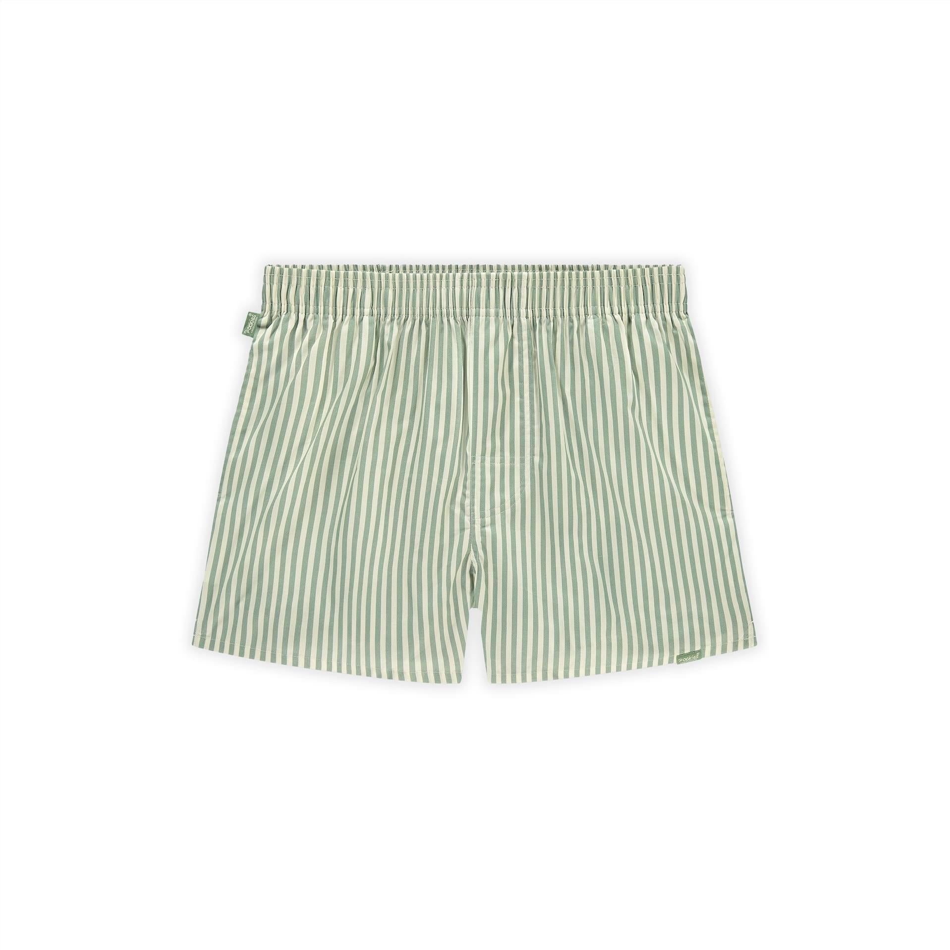 Pockies Green Striped Green