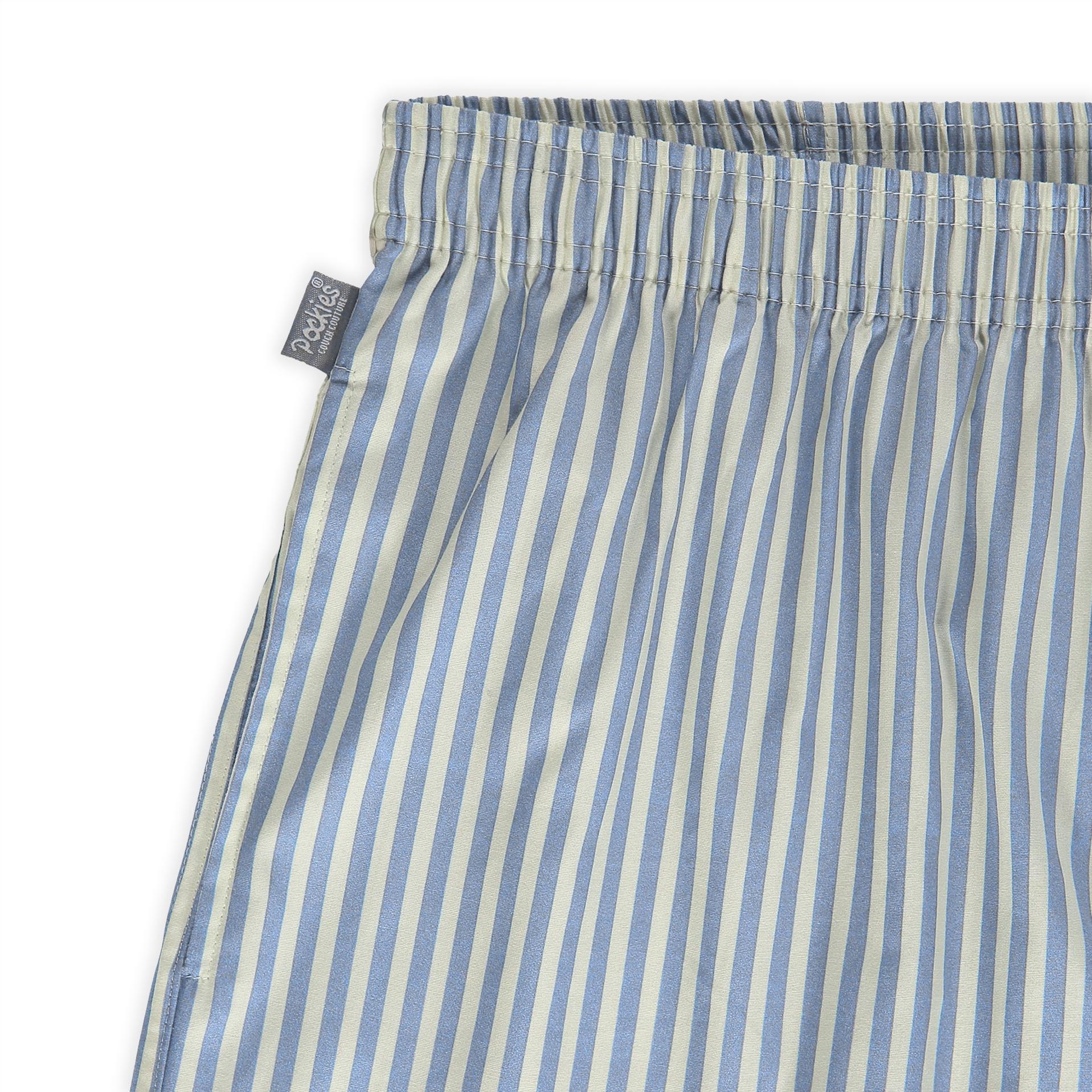 Pockies Ice Blue Striped Blue