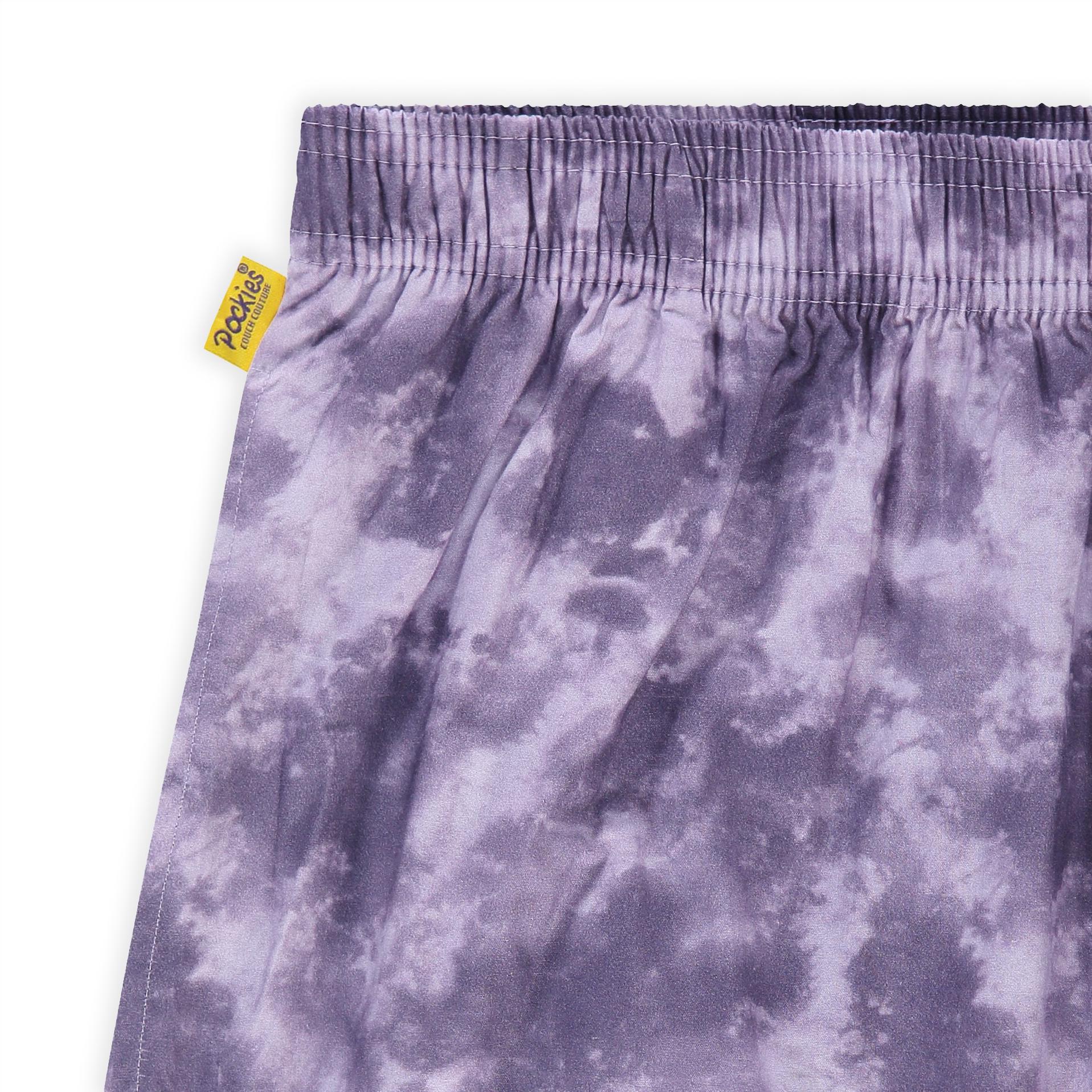 Pockies Party Boxers Purple Purple
