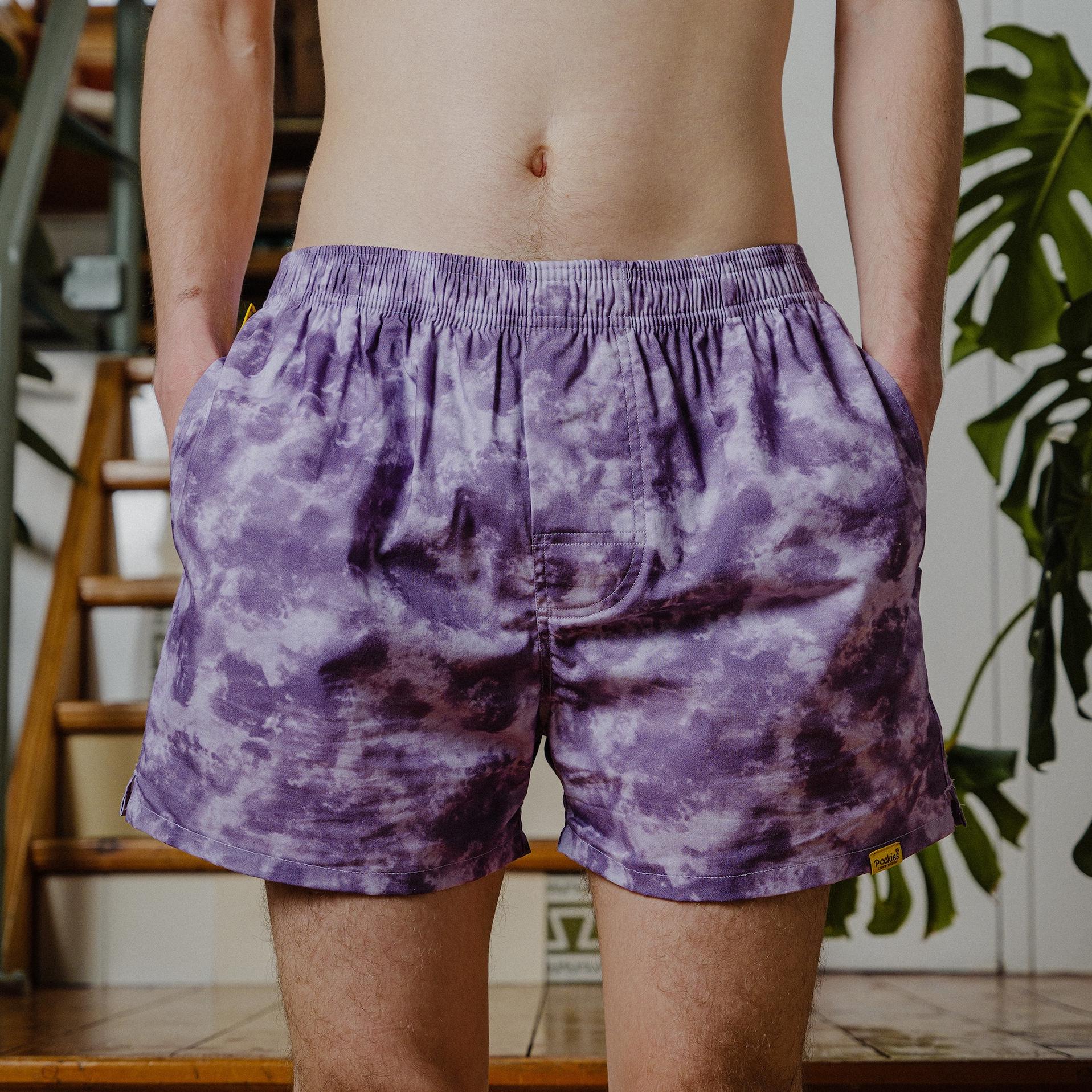 Pockies Party Boxers Purple Purple