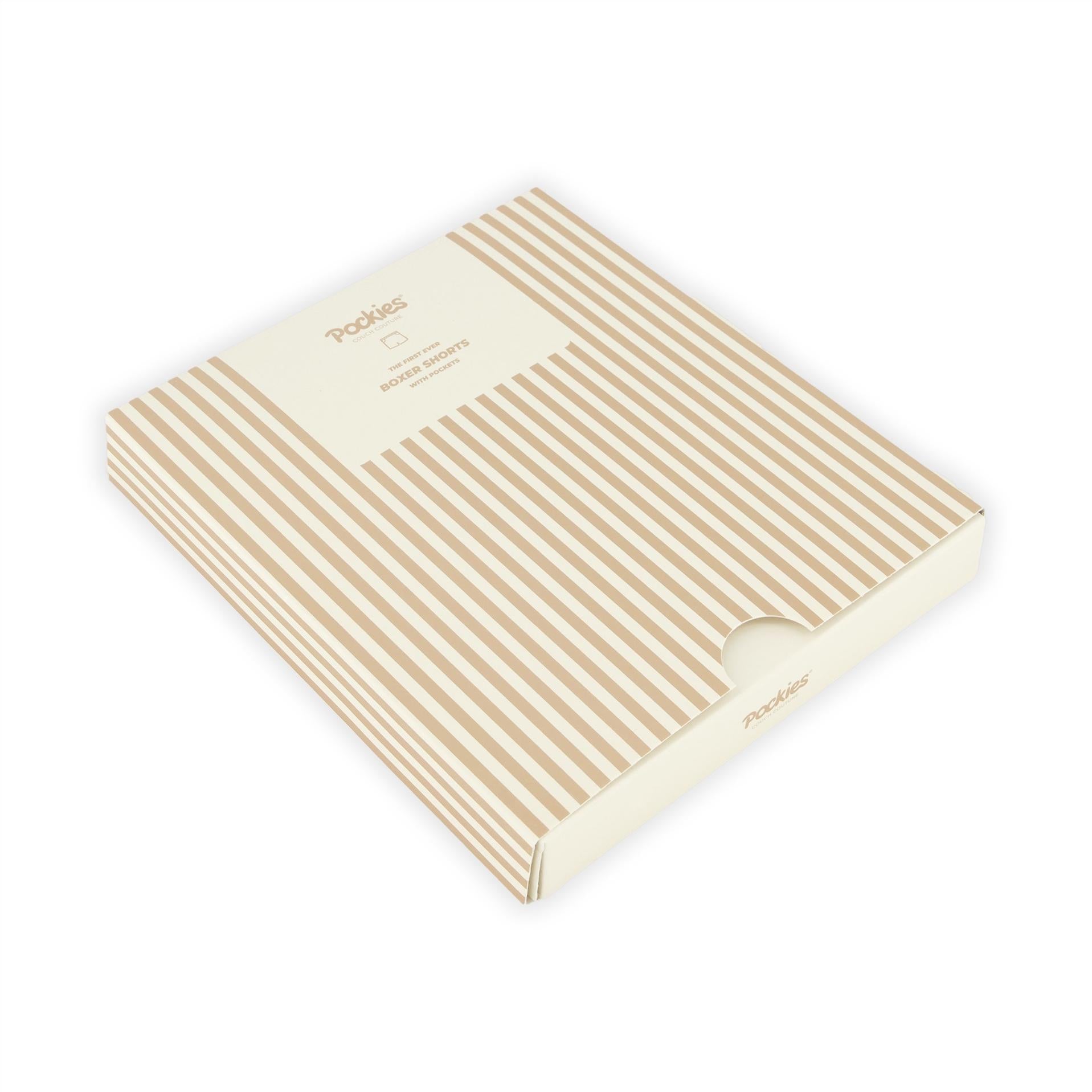 Pockies Sand Striped Beige